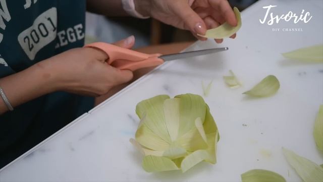 Цветы из початков КУКУРУЗЫ Талаша / DIY TSVORIC смотреть онлайн