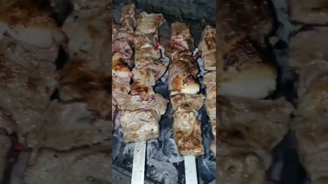 Процесс приготовления шашлыка смотреть онлайн
