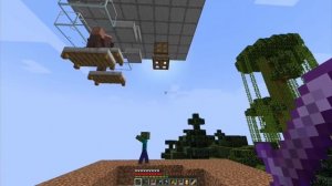 КАК ПОСТРОИТЬ БЕСКОНЕЧНУЮ ФЕРМУ ЖЕЛЕЗА в МАЙНКРАФТЕ? ВЫЖИВАНИЕ НА 1 БЛОКЕ BYNNY БАФФИ!