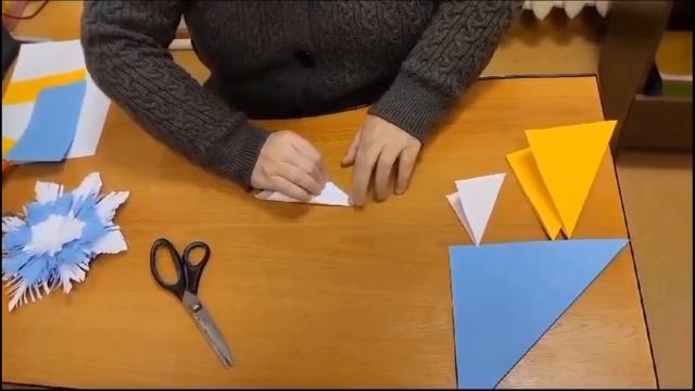 Мастер класс "Объемная снежинка" - Степно - Хуторской СДК смотреть онлайн