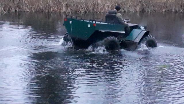 Испытание на воде караката