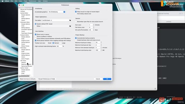 13 - KiCad 8 project manager main window смотреть онлайн