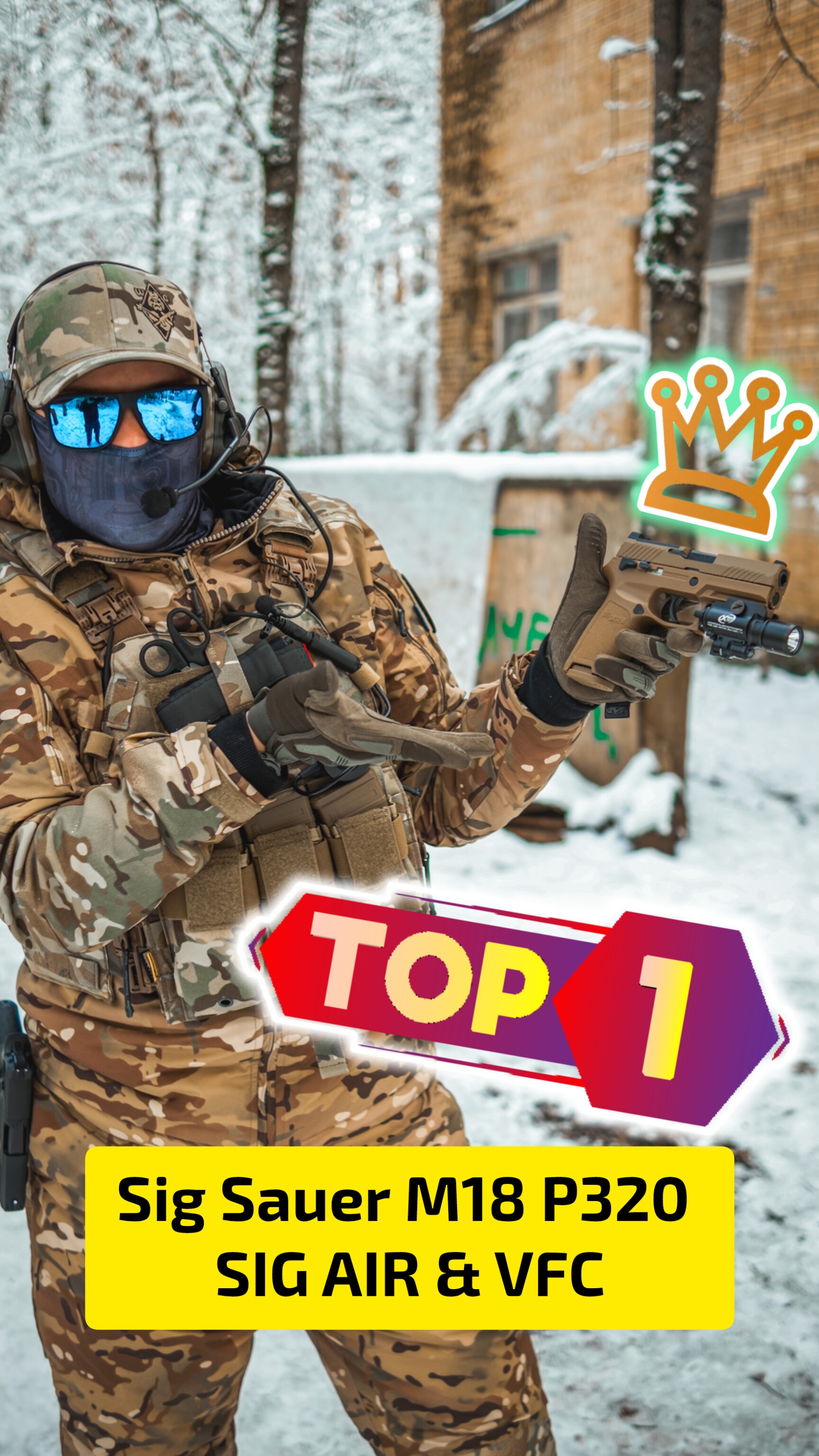 SigAir и его Sig Sauer M18 P320 смотреть онлайн