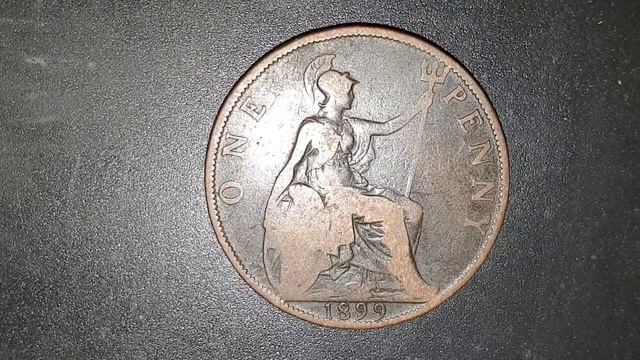 UK 1899 One Penny Coin смотреть онлайн