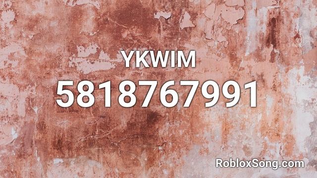 YKWIM Roblox ID - Roblox Music Code смотреть онлайн