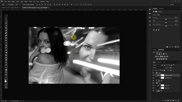 Секреты Фотошопа #16: Как создать двойную экспозицию в фотошопе | Фото Лифт смотреть онлайн