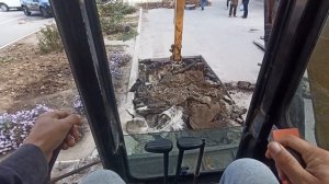 Модернизация водопровода. Мини экскаватор. Mini Excavator.