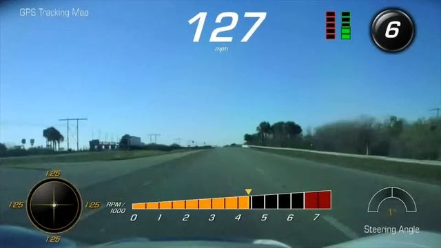 Top Speed 216 MPH in (C7 Corvette) Snow White - 200 MPH + смотреть онлайн