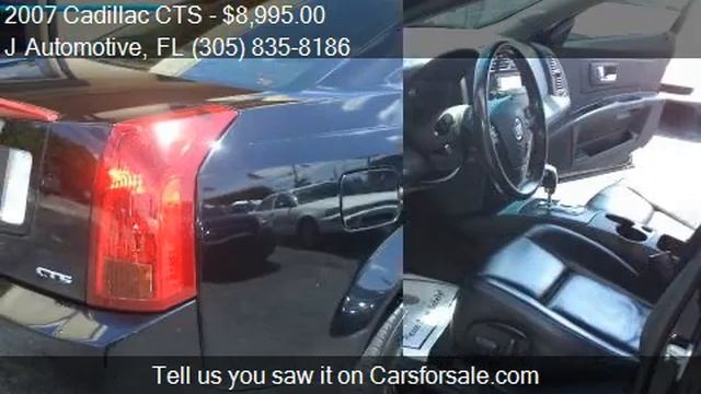 2007 Cadillac CTS Base 4dr Sedan for sale in Miami, FL 33147 смотреть онлайн