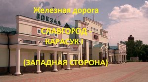 Железная дорога Славгород - Бурла - Карасук I (вид из окна поезда, западная сторона) (ЗСЖД)