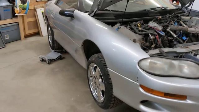 1998 3.8l V6 Camaro to LS1 / T56 swap - Part 1 смотреть онлайн
