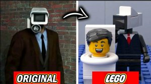 как собрать камерамена из лего