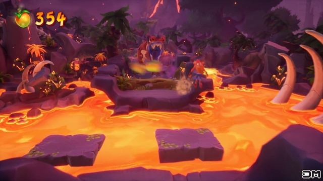 Crash Bandicoot 4 It's About Time All Dinosaur Chase Scenes смотреть онлайн