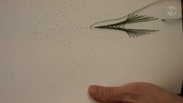 Изонить 18 - Цветок смотреть онлайн