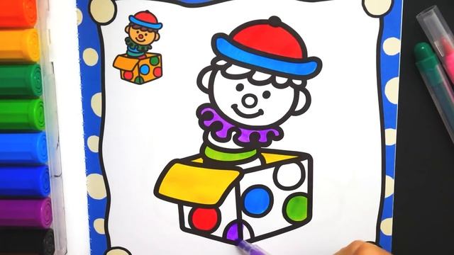 Раскраска для Детей Синий Трактор | Мультик Раскраска | Учим Цвета смотреть онлайн