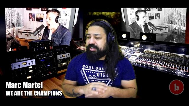 MARC MARTEL! We Are the Champions - Reaction Reação & Artistic Analysis (SUBS) смотреть онлайн