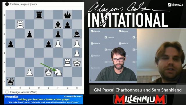 Aftershow with Pascal Charbonneau | Magnus Carlsen Invitational (3) смотреть онлайн