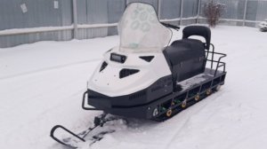 Снегоход ШИХАН на полярниках