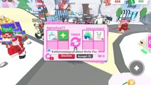 ТРЕЙДЫ НА ФРОСТ ФУРИ В АДОПТ МИ!