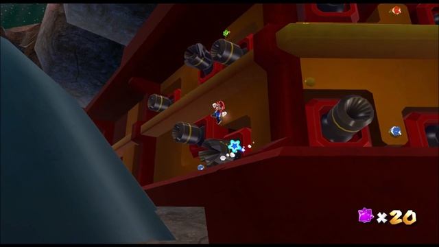 Kaizo Mario Galaxy | Battlerock Galaxy – Luigi under the Saucer | 100% Walkthrough смотреть онлайн