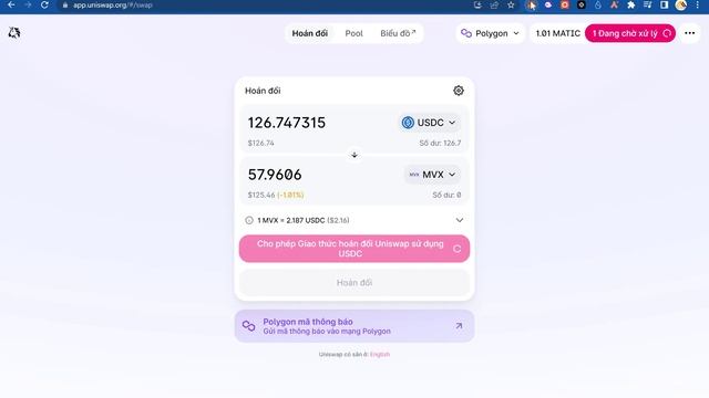 Hướng Dẫn Cách Giao Dịch Và Stake MVX Token - Dự Án Tiềm Năng X100