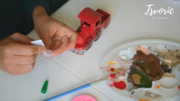 Переделка / Начинаю делать Рождественскую деревеньку / DIY TSVORIC