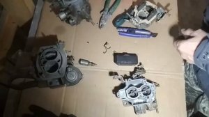 Карбюратор Солекс Машина глохнет на холостых Капает диффузор