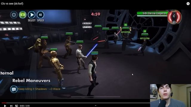 Supreme Leader SOLO'S the Eternal Emperor!! + Rebels vs SEE | SWGoH смотреть онлайн