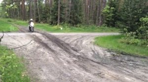 BMW GS 650 jump