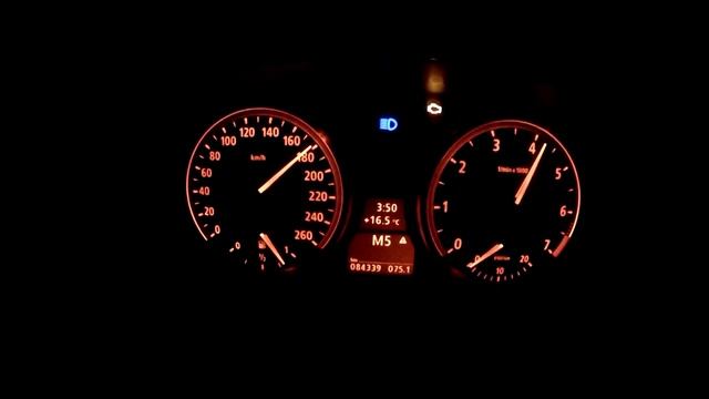BMW E60 545i Acceleration