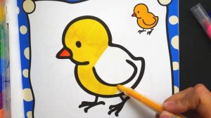 Раскраски для Детей Гоночная Машинка Учим Цвета для Малышей