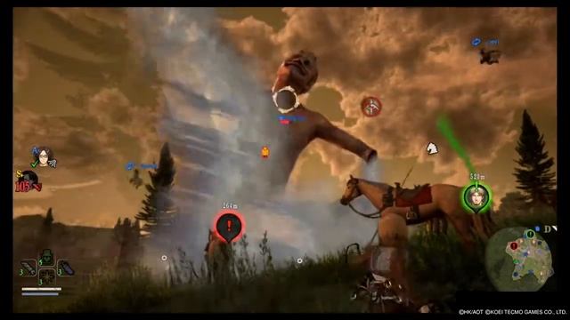 Attack On Titan 2 | Petra Ral Gameplay | смотреть онлайн