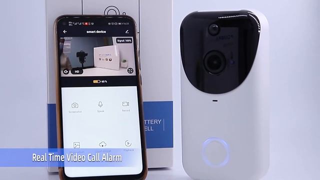 Sinovision releasing newly Tuya Smart 2.0MP 1080P 100% Wifi Free Battery Video Doorbell Camera. смотреть онлайн