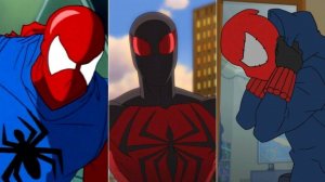 Эволюция Алого Паука в мультфильмах(1995-2017)