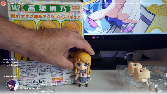 Kirino Kousaka #Nendoroid 142 #UNBOX [4K 60FPS] смотреть онлайн