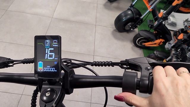 Настройка параметров электросамоката White Siberia Luna 5.0 Exclusive 800w #сим  #whitesiberia