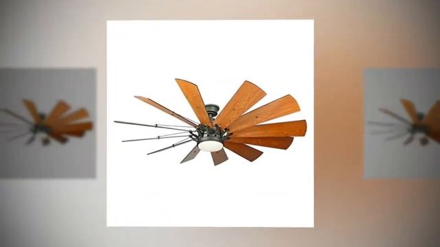 Home Decorators Trudeau 60" LED Espresso Bronze Ceiling Fan смотреть онлайн