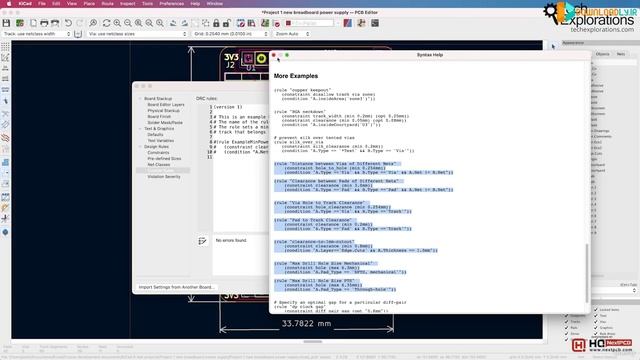101 - Board Setup Design Rules Custom Rules and violation severity смотреть онлайн