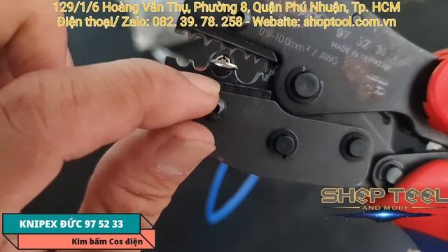 KNIPEX ĐỨC SẢN XUẤT MÃ 97 52 33 | KÌM BẤM COS | 0823978258 SHOPTOOL смотреть онлайн