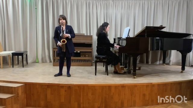 Глиэр 'Романс' саксофон / Gliere 'Romance' Saxophone