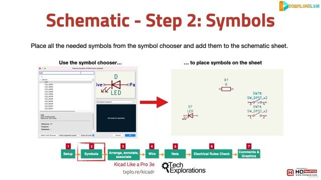 57 - Schematic Design Step 2 Symbols смотреть онлайн