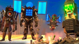 🧟♂️СКИБИДИ ТУАЛЕТЫ ЗОМБИ ПРОТИВ КАМЕРАМЕНОВ И СПИКЕРМЕНОВ