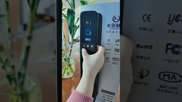 K1 Model The Tutorial of how to connect the wifi Full automatic with cateye smart door lock смотреть онлайн