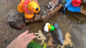 Various Zoo Animal Toys