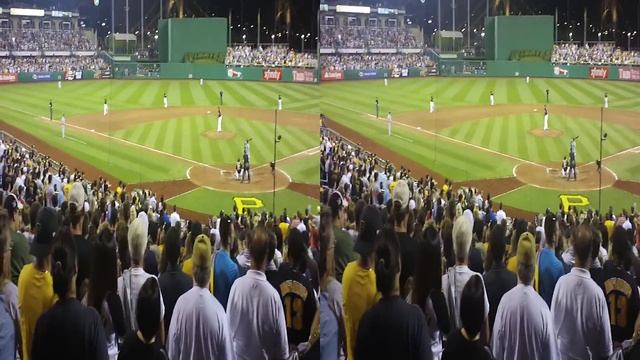 100 decibel cheer at PNC Park, vs. Royals, June 8 2012 смотреть онлайн