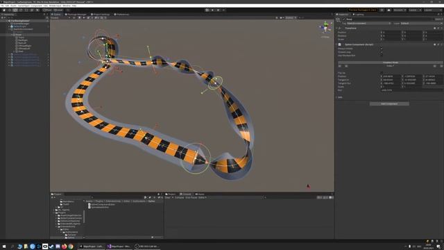 Unity Spline Mesh Tool [Demonstration] смотреть онлайн