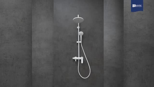 Смеситель Lemark Bronx LM3762MW для ванны и душа смотреть онлайн