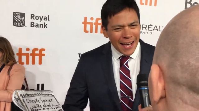 Chaske Spencer | Woman Walks Ahead Actor | #TIFF17 Interview