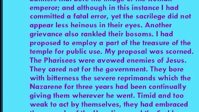 Acta Pilati: Pilate's Report to Caesar of the Crucifixion of Jesus смотреть онлайн