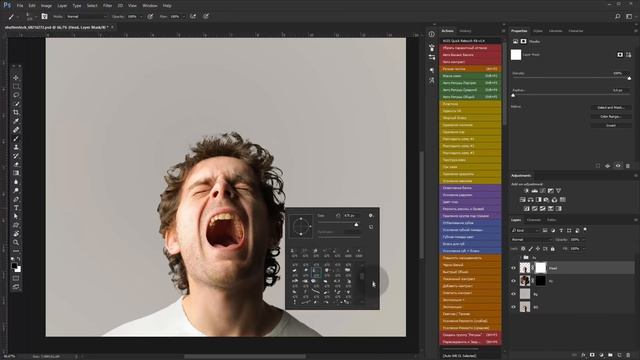 Эффект дезинтеграции в фотошопе | Секреты и Уроки Фотошопе №34 | Фото Лифт смотреть онлайн